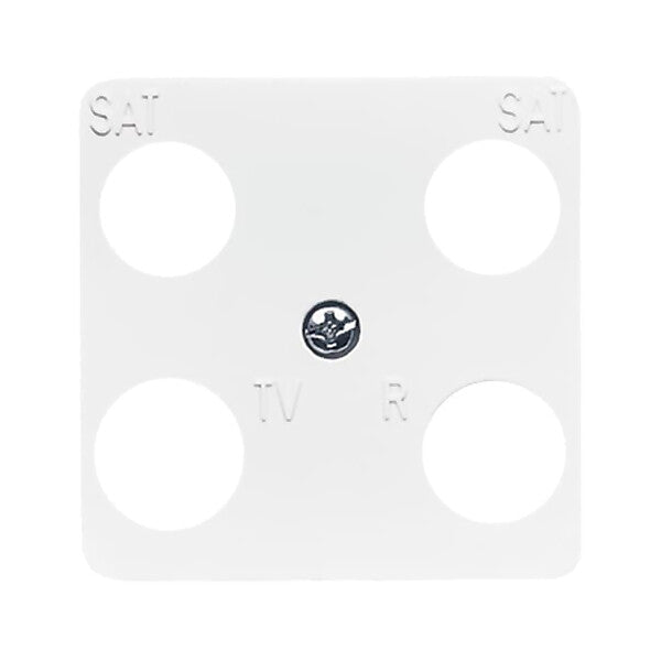 Busch-Jaeger Zentralscheibe aws Antenne, 4-fach 1743-04-214